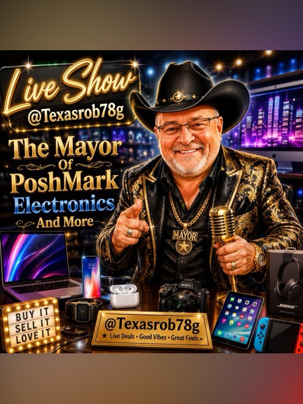 TEXASROB78G IS LIVE!  😎🤠 - Picture 3 of 7